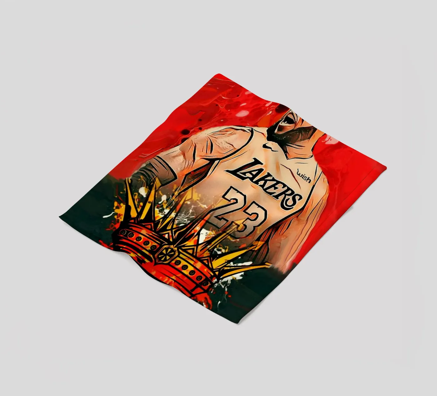 King James fleecedeken van Lembayung art