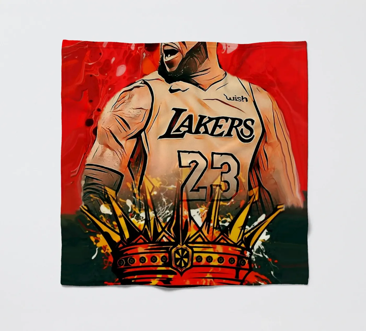 King James fleecedeken van Lembayung art