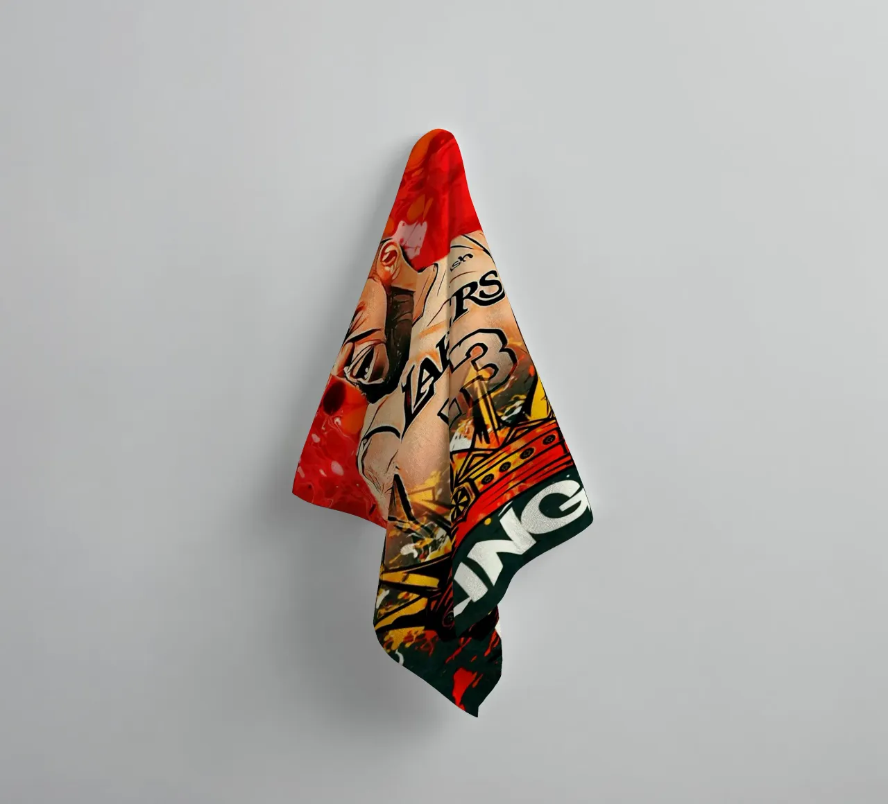 King James asciugamano da bagno da Lembayung art