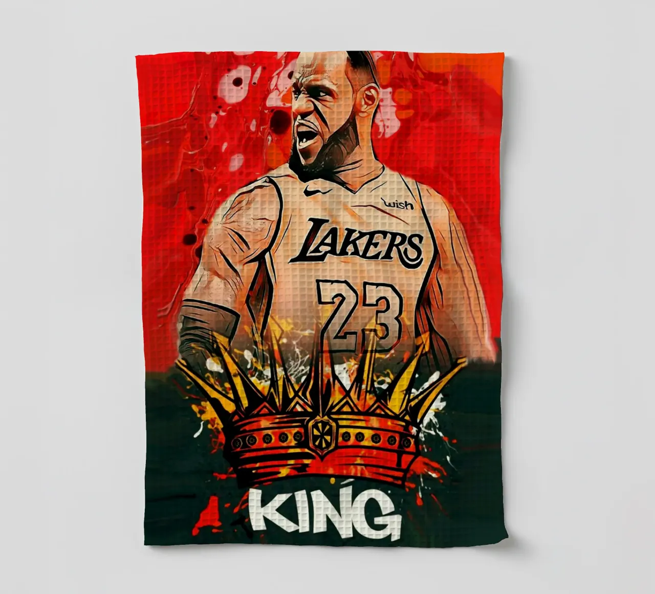 King James canovaccio da cucina da Lembayung art