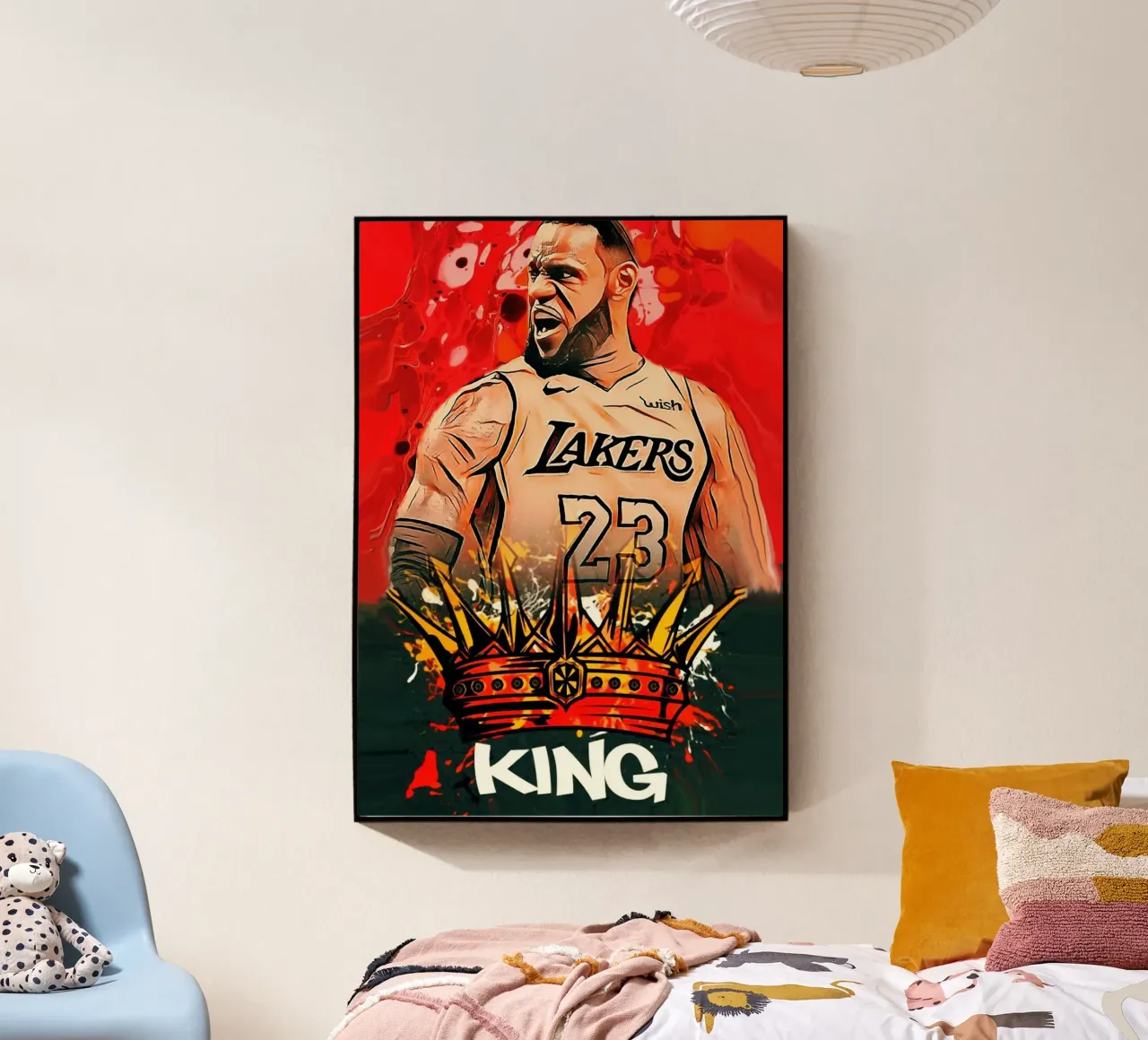 King James plexiglass da Lembayung art
