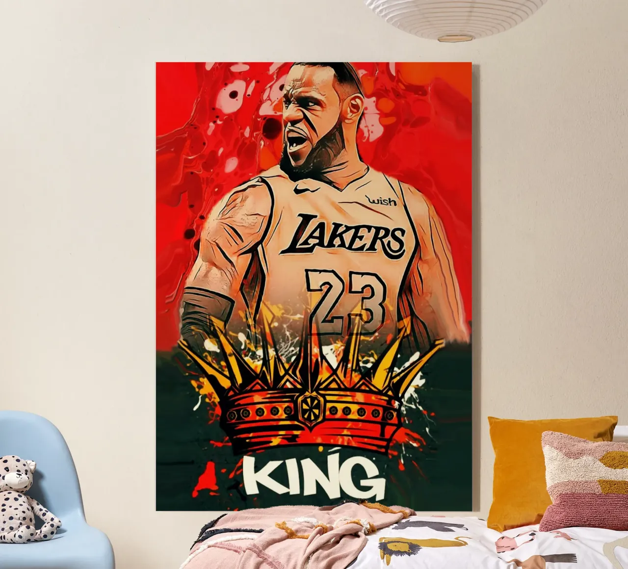 King James plexiglass da Lembayung art