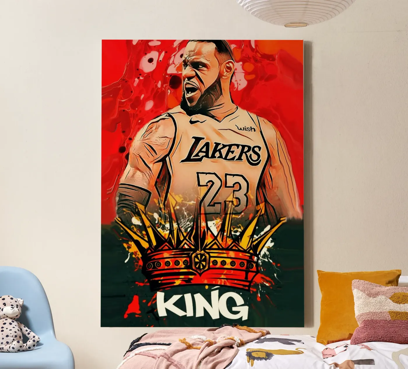 King James tela da Lembayung art
