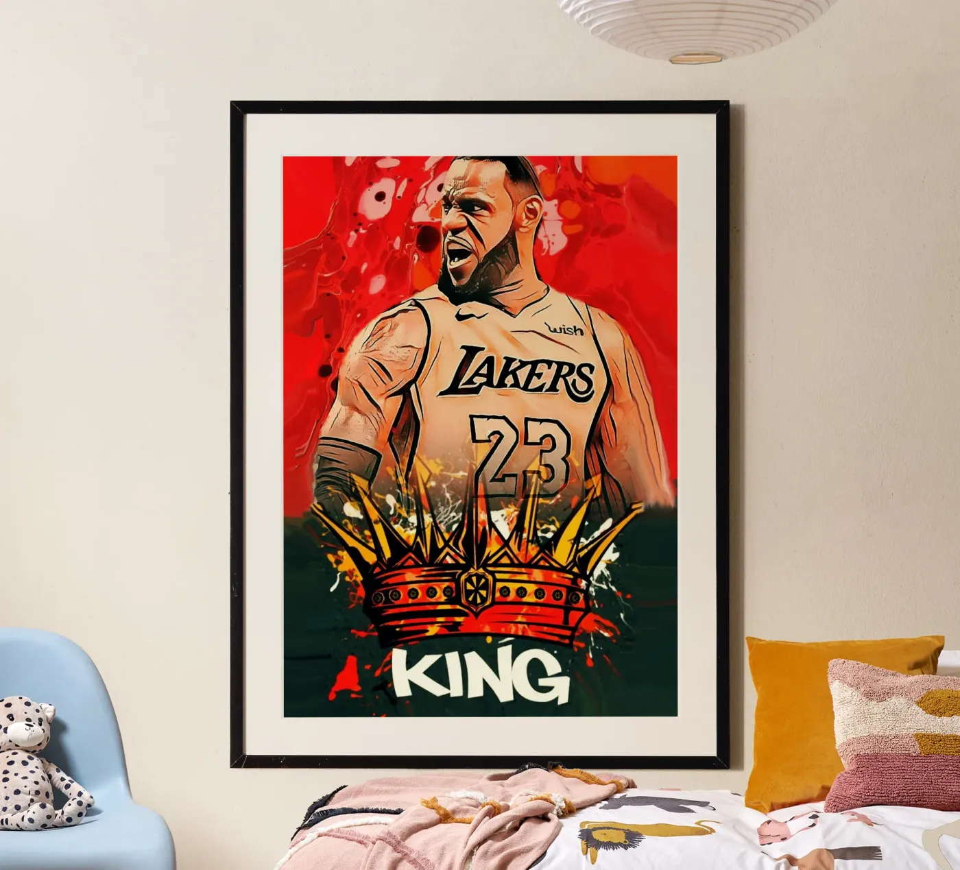 King James poster da Lembayung art