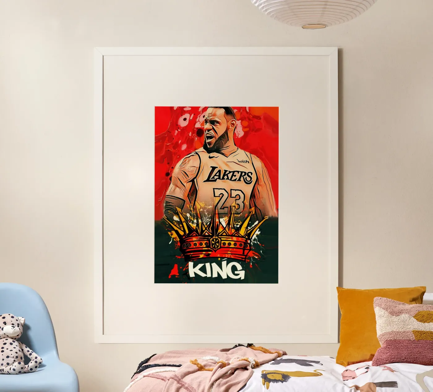King James poster da Lembayung art