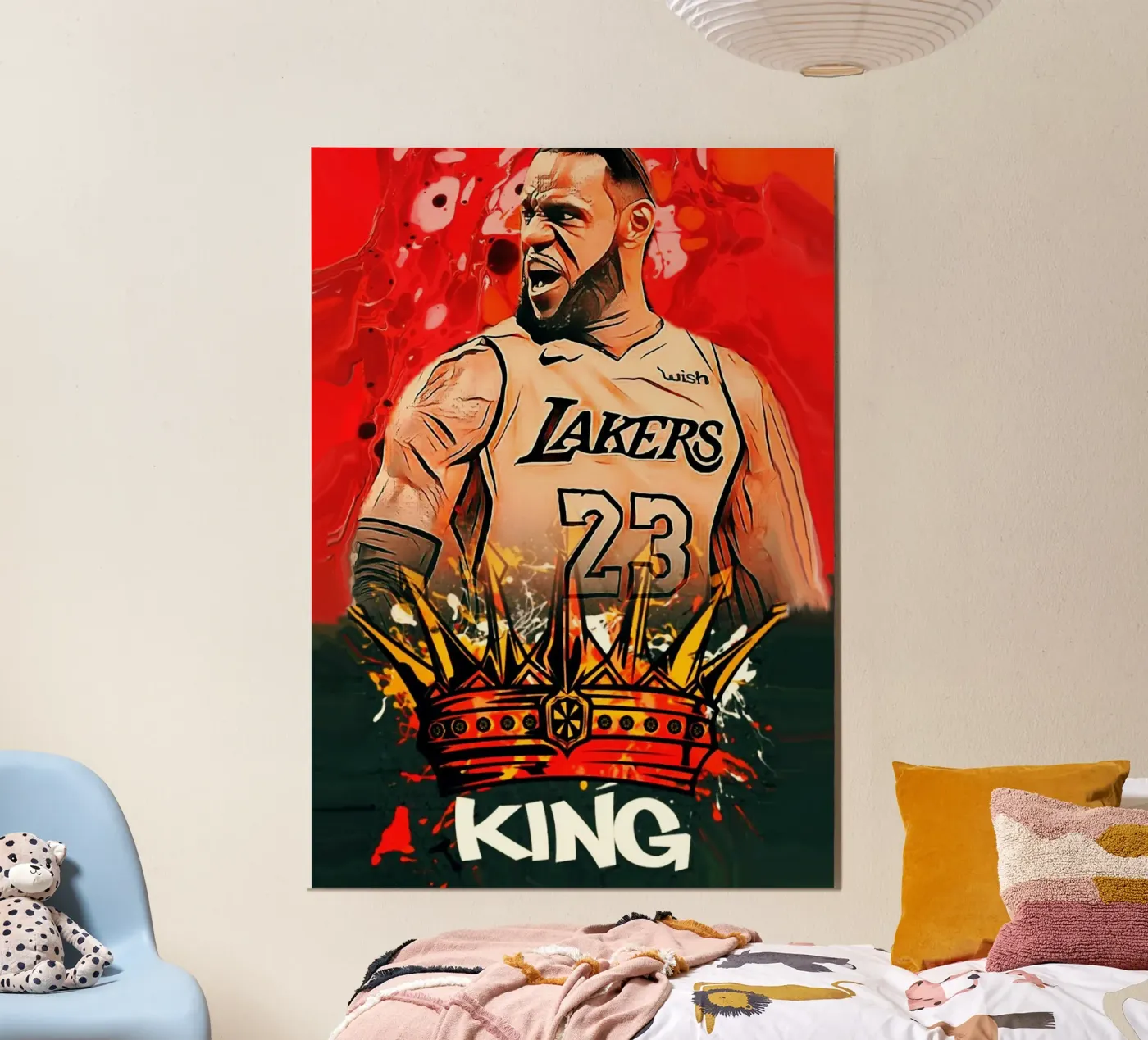 King James poster da Lembayung art