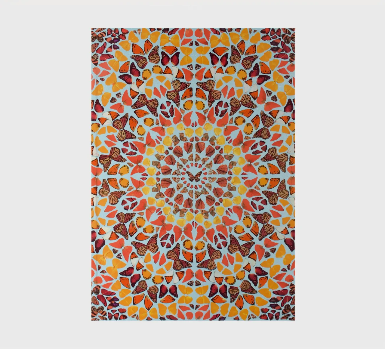 Damien Hirst - Butterfly Print notebook by Romeyoprints
