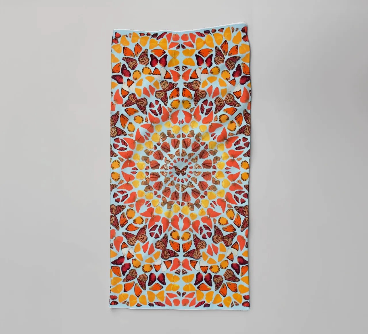 Damien Hirst - Butterfly Print towel by Romeyoprints