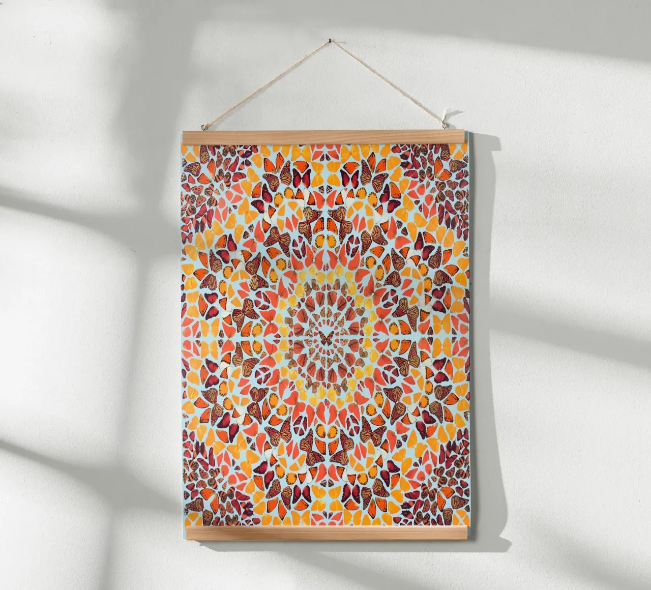 Damien Hirst - Stampa di farfalle poster con telaio in plastica da Romeyoprints