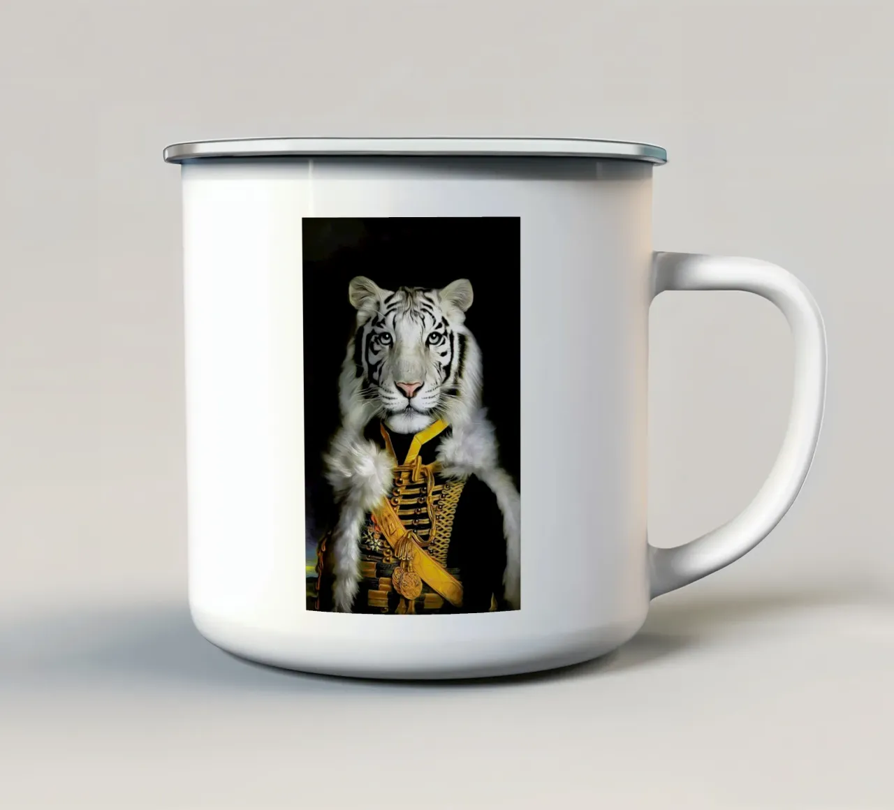Sahar tazza in smalto da Tein Lucasson