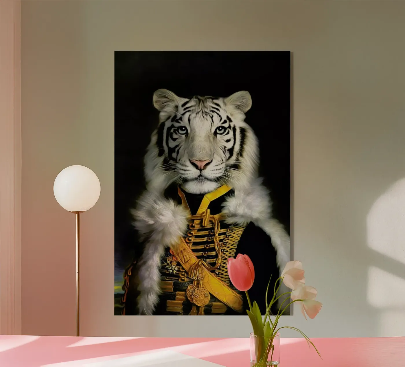Sahar acrylic glass by Tein Lucasson