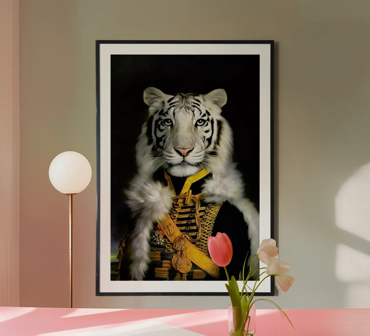 Sahar poster con telaio in alluminio da Tein Lucasson