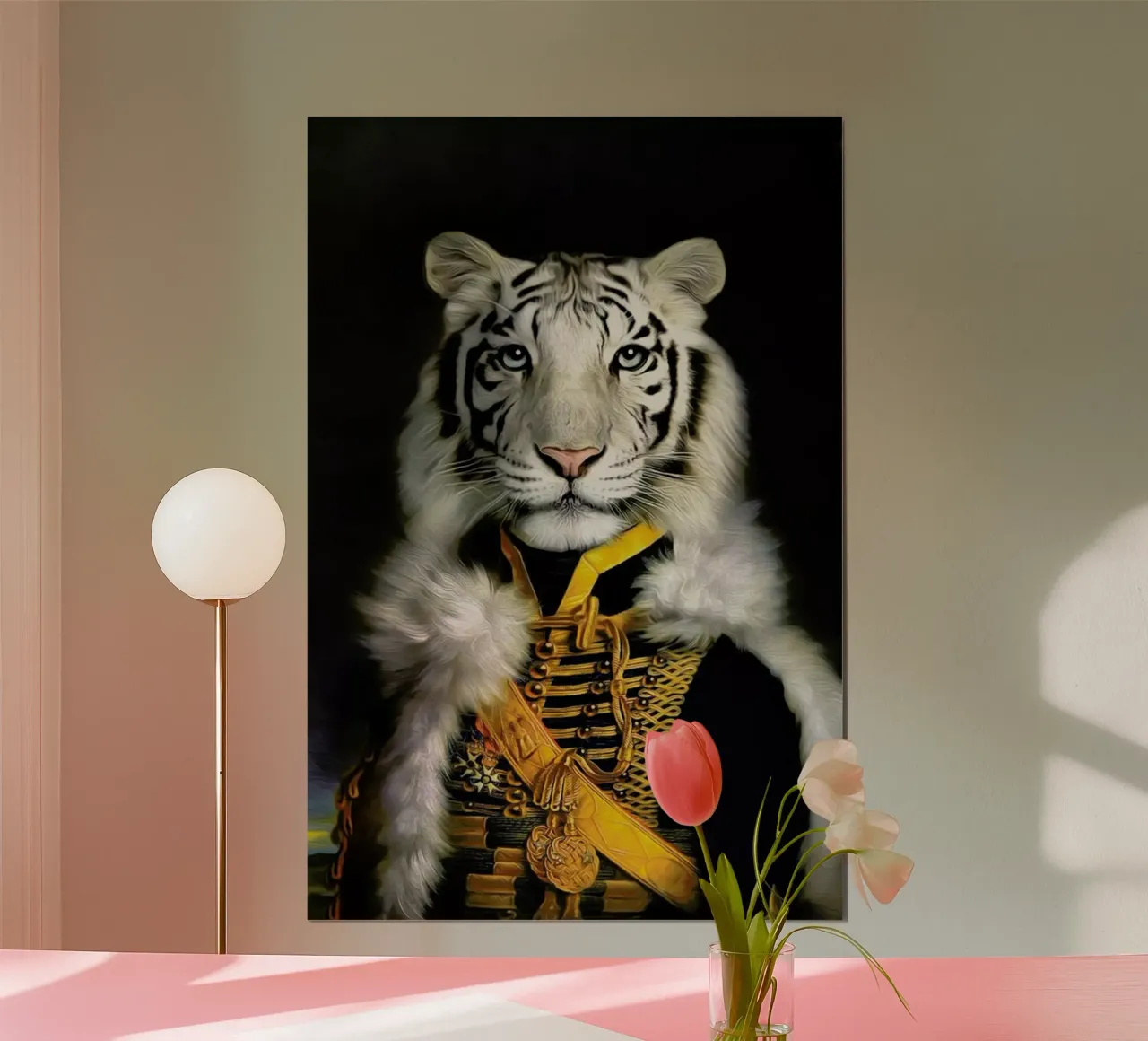 Sahar poster con telaio in alluminio da Tein Lucasson