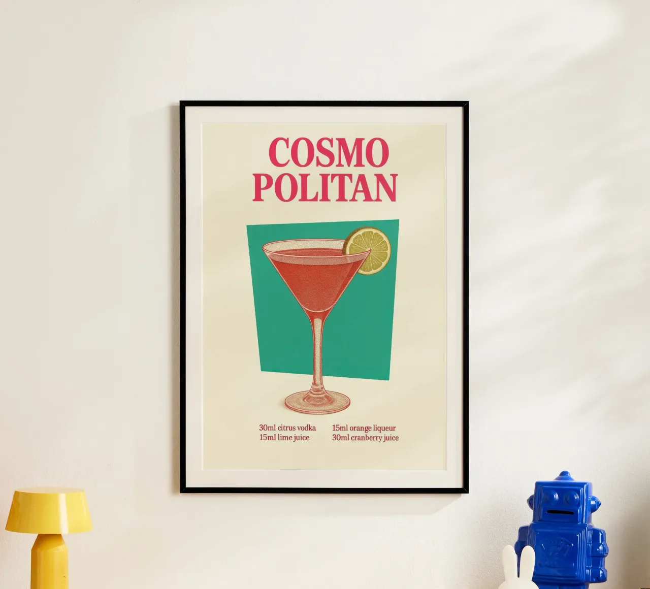 Cosmopolitan Cocktail carta hahnemühle da Attaboy Dsgn