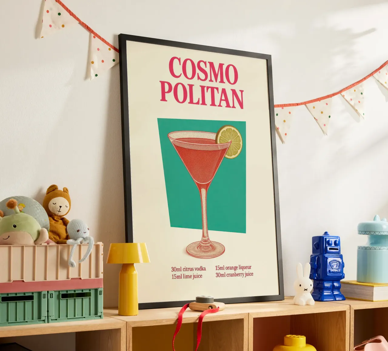 Cosmopolitan Cocktail carta hahnemühle da Attaboy Dsgn