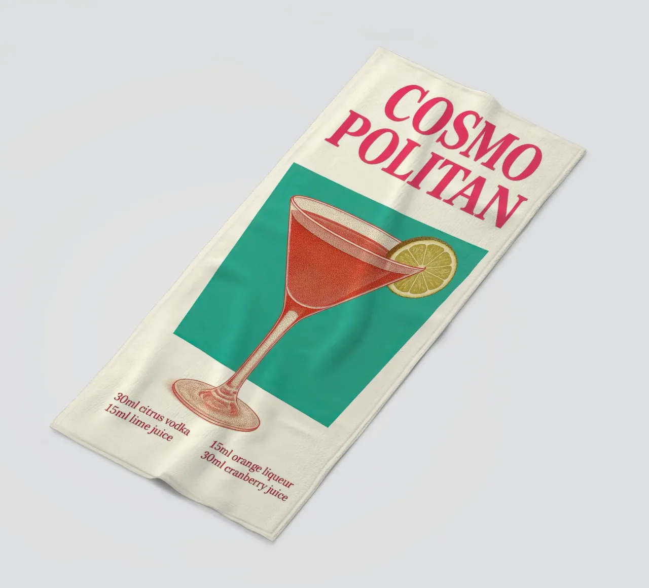 Cosmopolitan Cocktail telo mare da Attaboy Dsgn