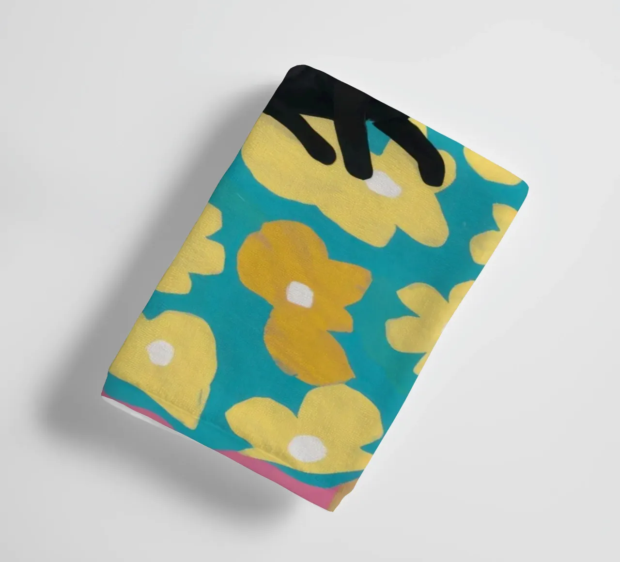 Sedia floreale Cat Nap asciugamano da bagno da Pale Aura