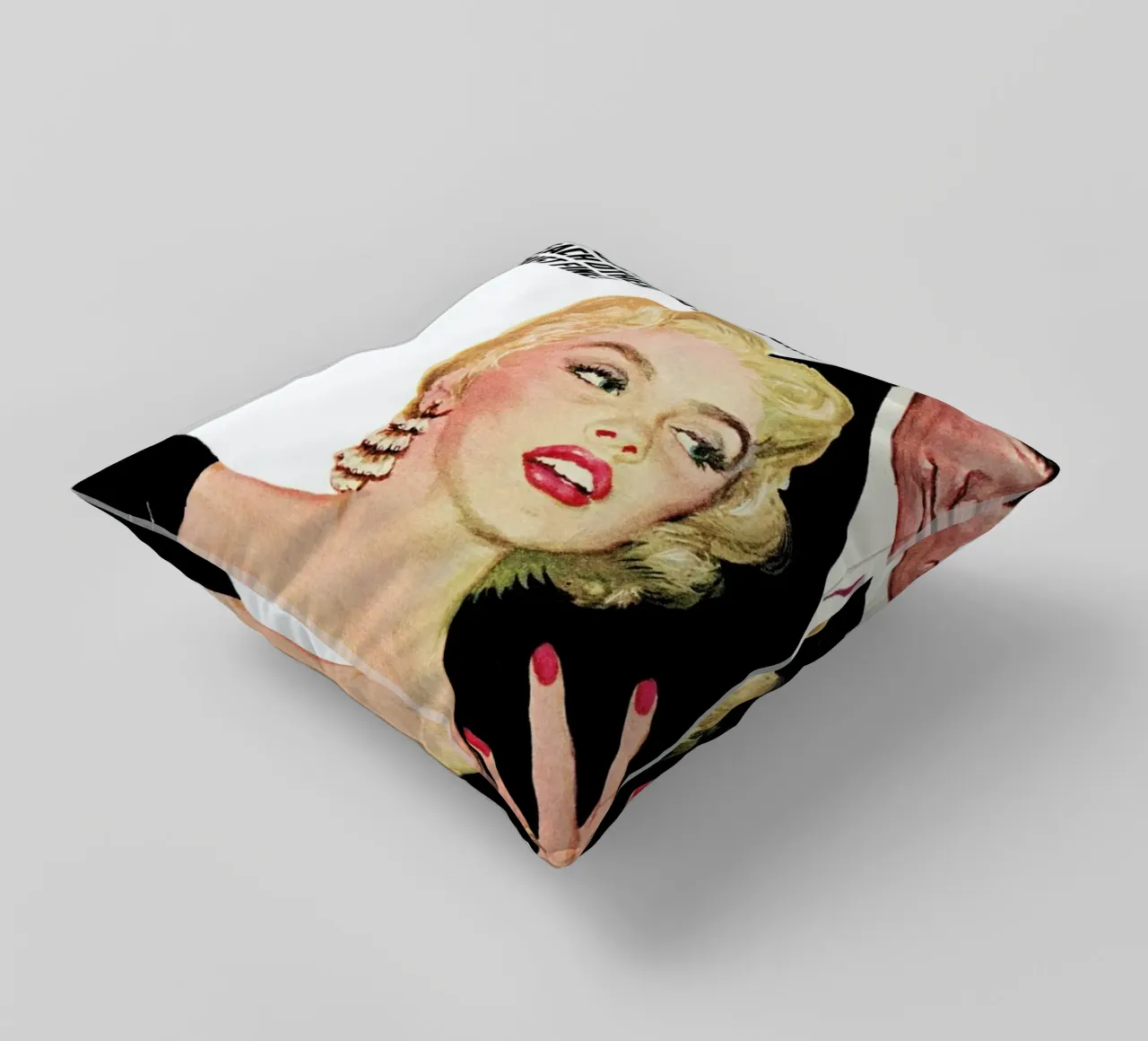 Please Don't Ever Think That I cuscino da Gallery Print and Art Limited