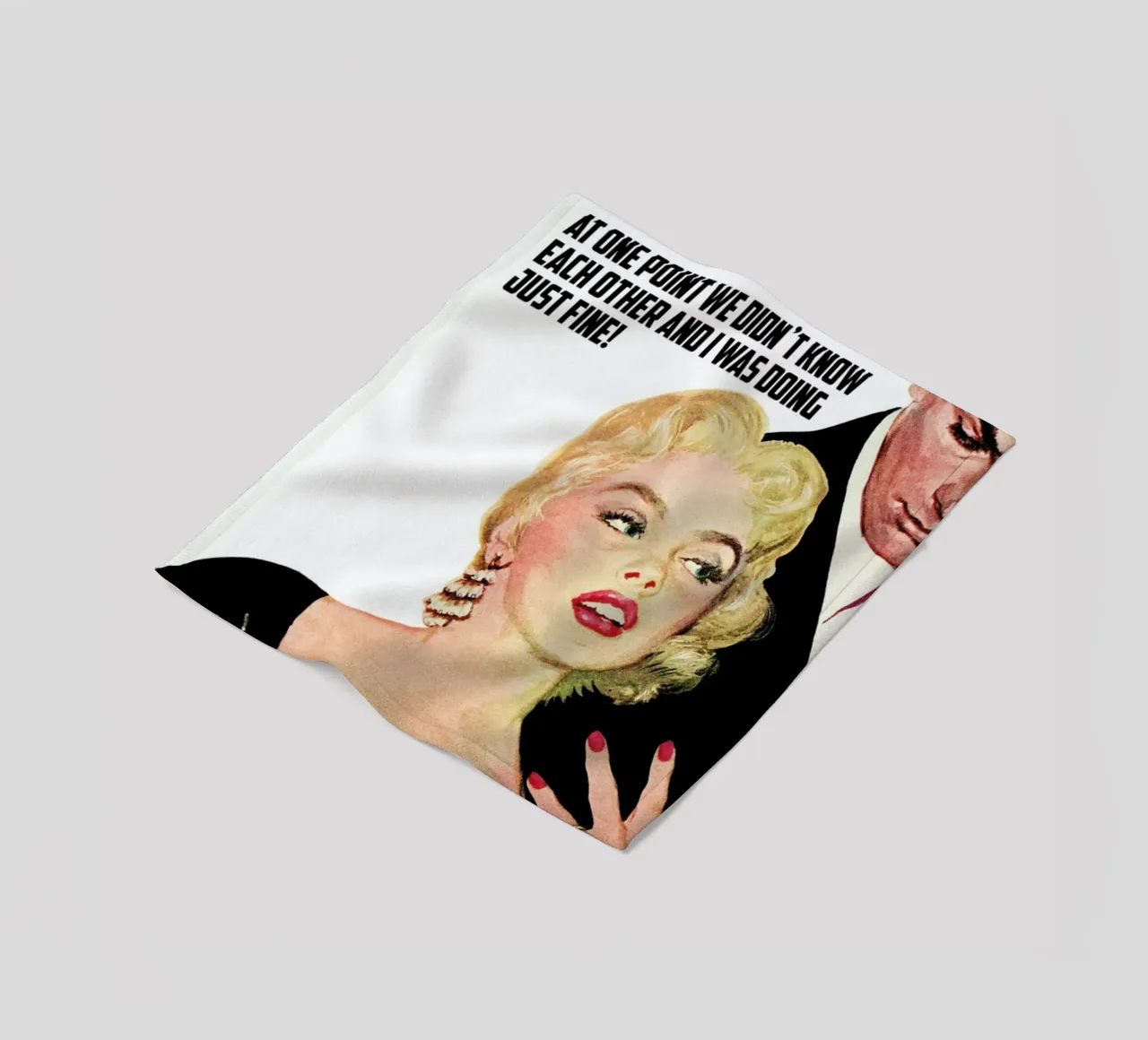 Please Don't Ever Think That I coperta in pile da Gallery Print and Art Limited