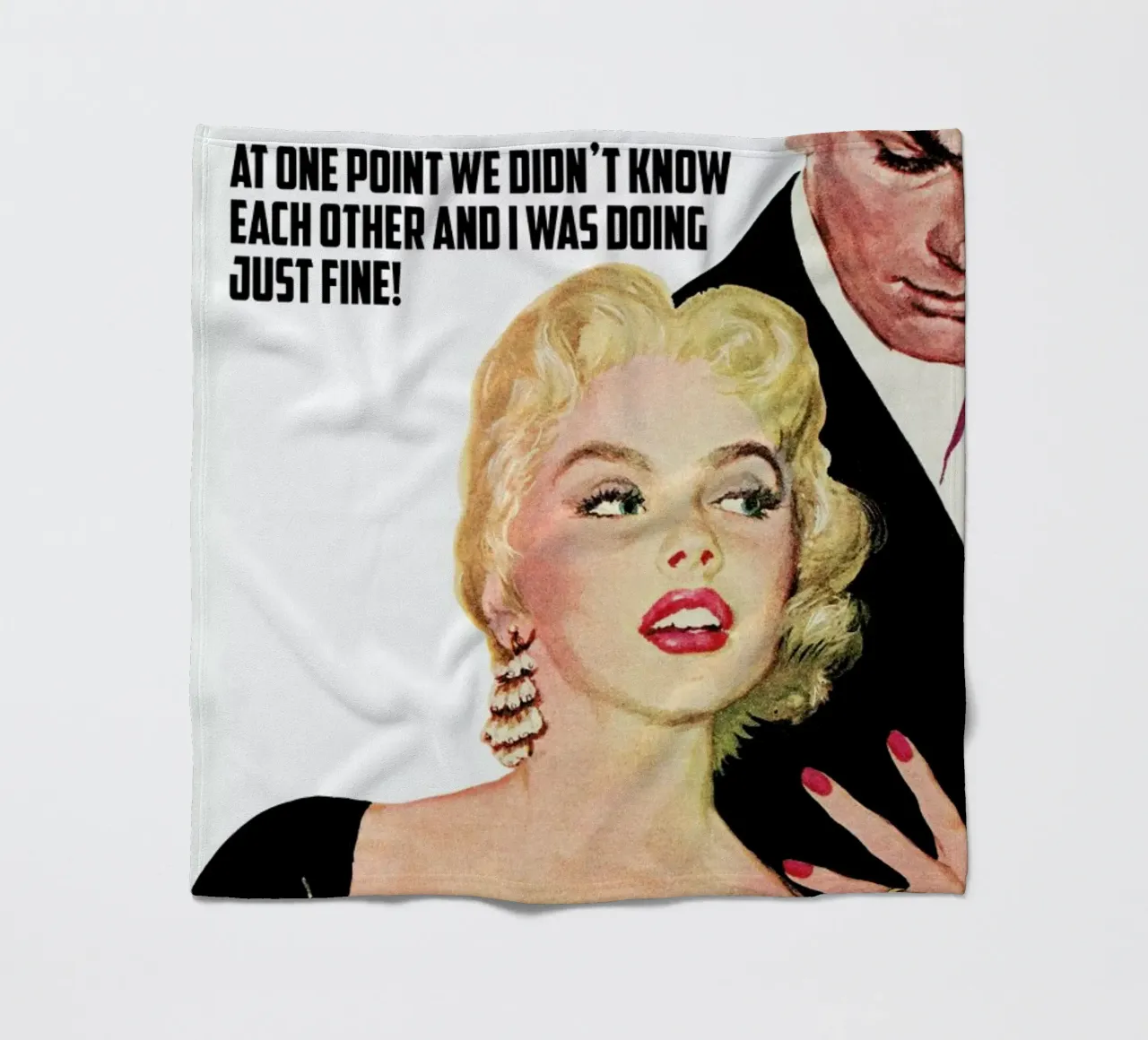 Please Don't Ever Think That I coperta in pile da Gallery Print and Art Limited