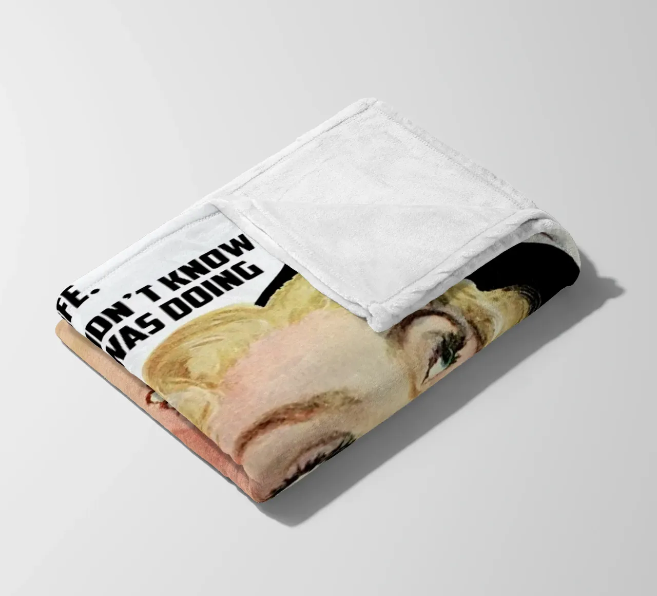 Please Don't Ever Think That I coperta in pile da Gallery Print and Art Limited