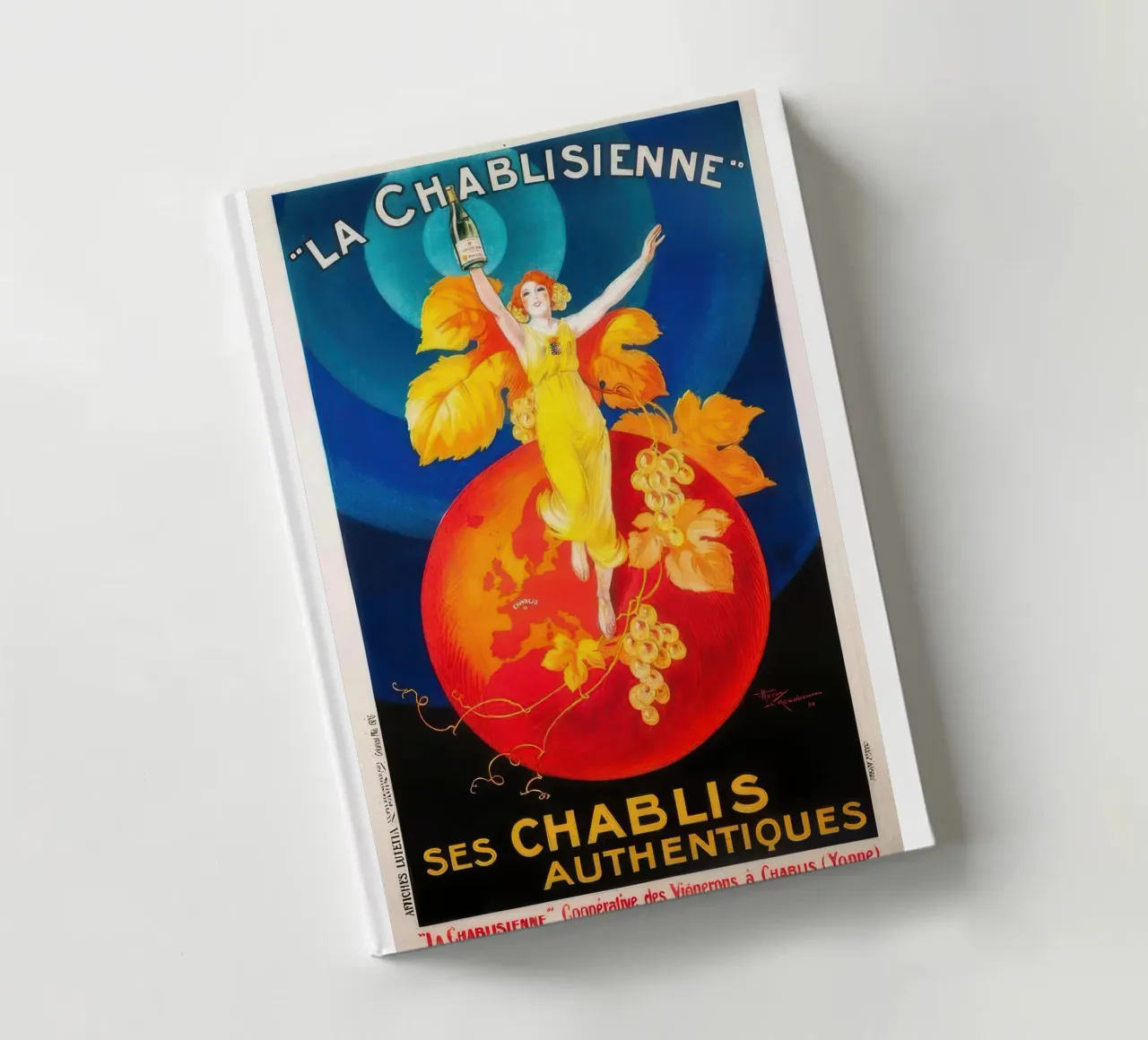 La Chablisienne Authentic Chablis notebook by Hitspost