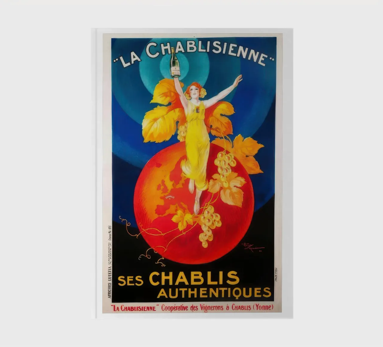 La Chablisienne Authentic Chablis notebook by Hitspost