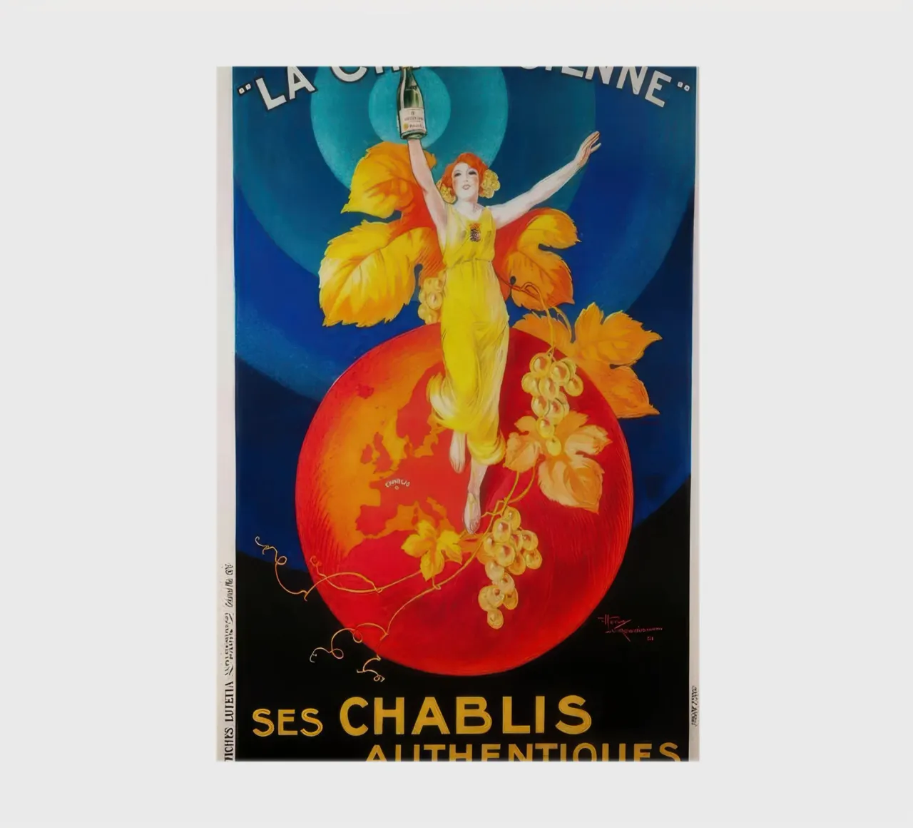 La Chablisienne Authentic Chablis notebook by Hitspost