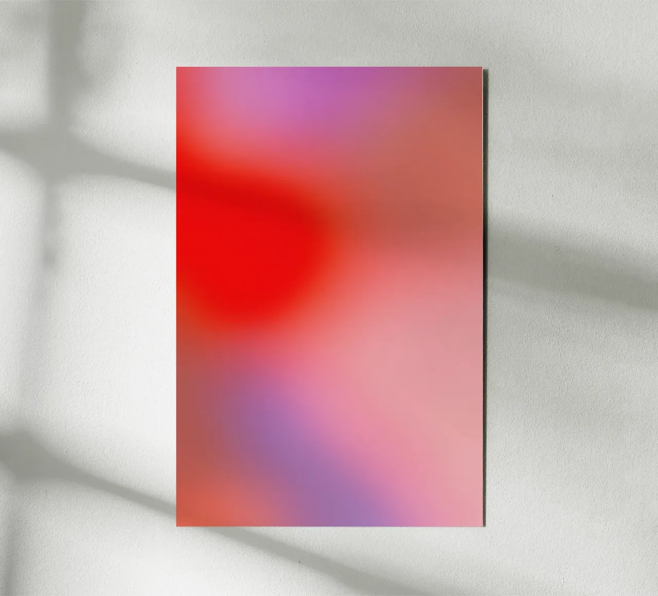 Buntes Glühen 3 alluminio dibond da Studio Memb