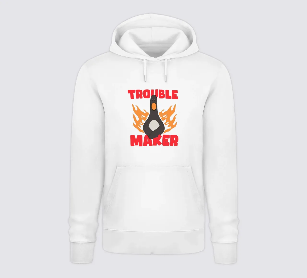 Feathers McGraw Trouble Maker felpa con cappuccio da vantobbin