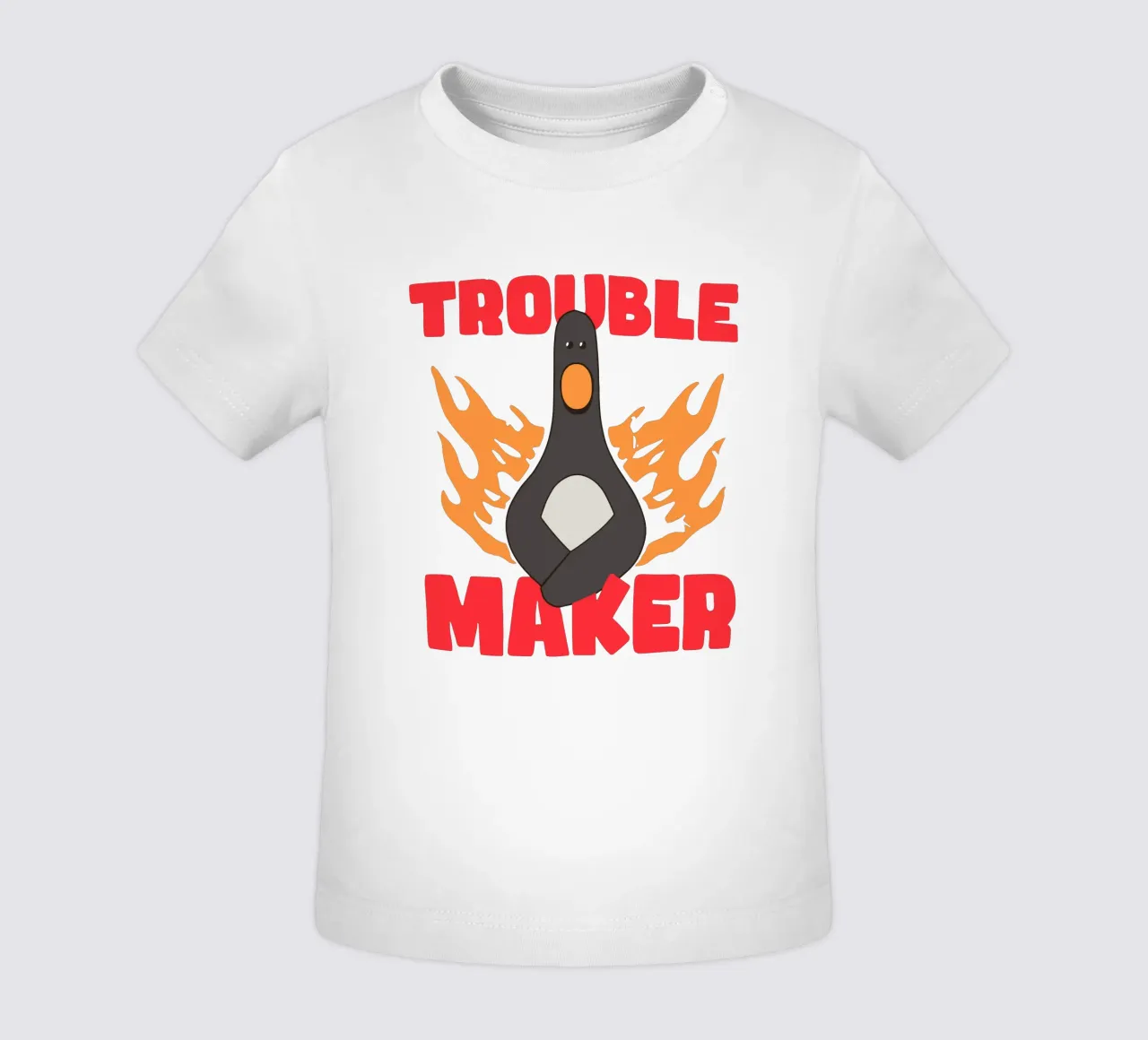 Feathers McGraw Trouble Maker maglietta neonato da vantobbin