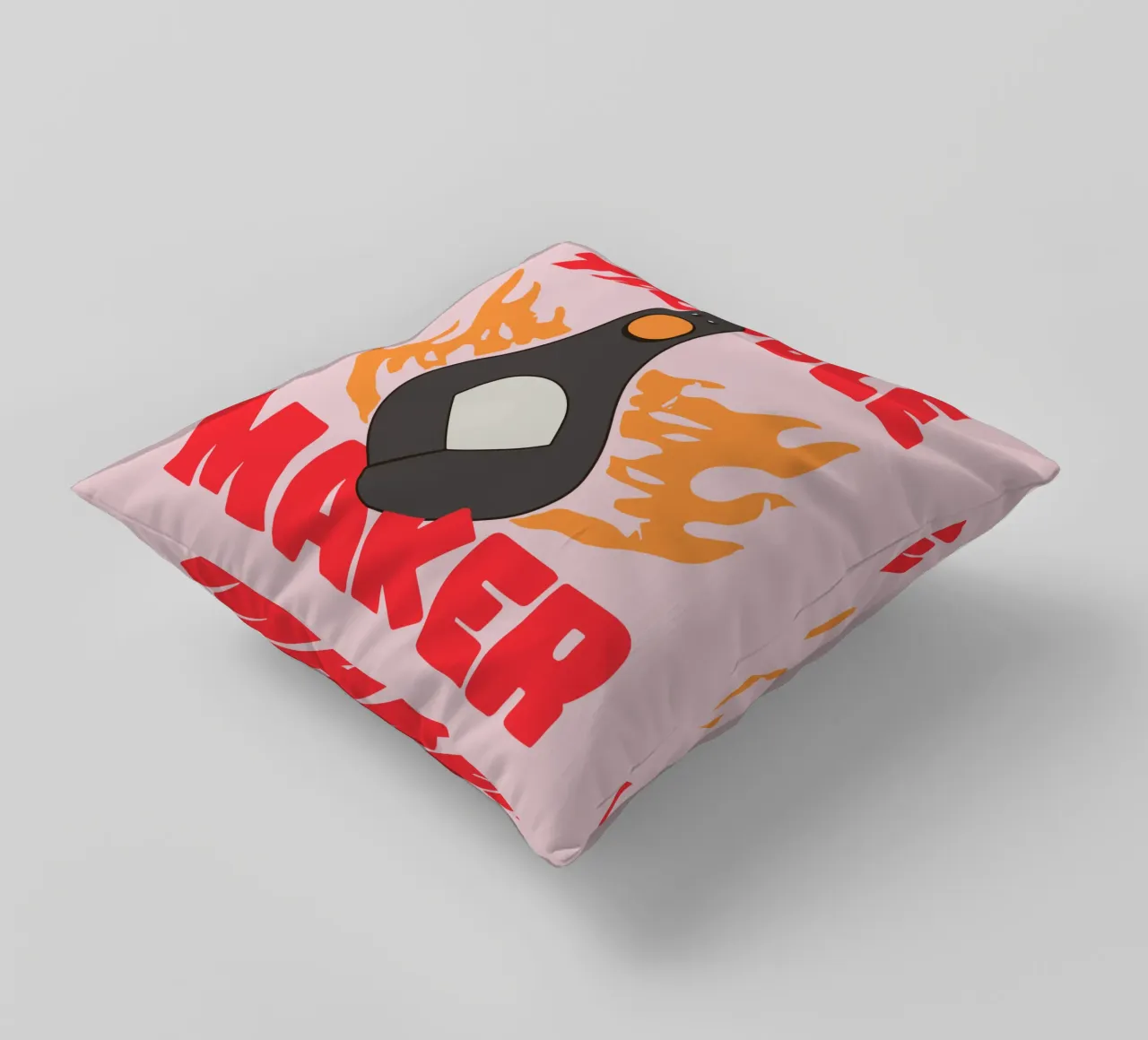 Feathers McGraw Trouble Maker cuscino da vantobbin