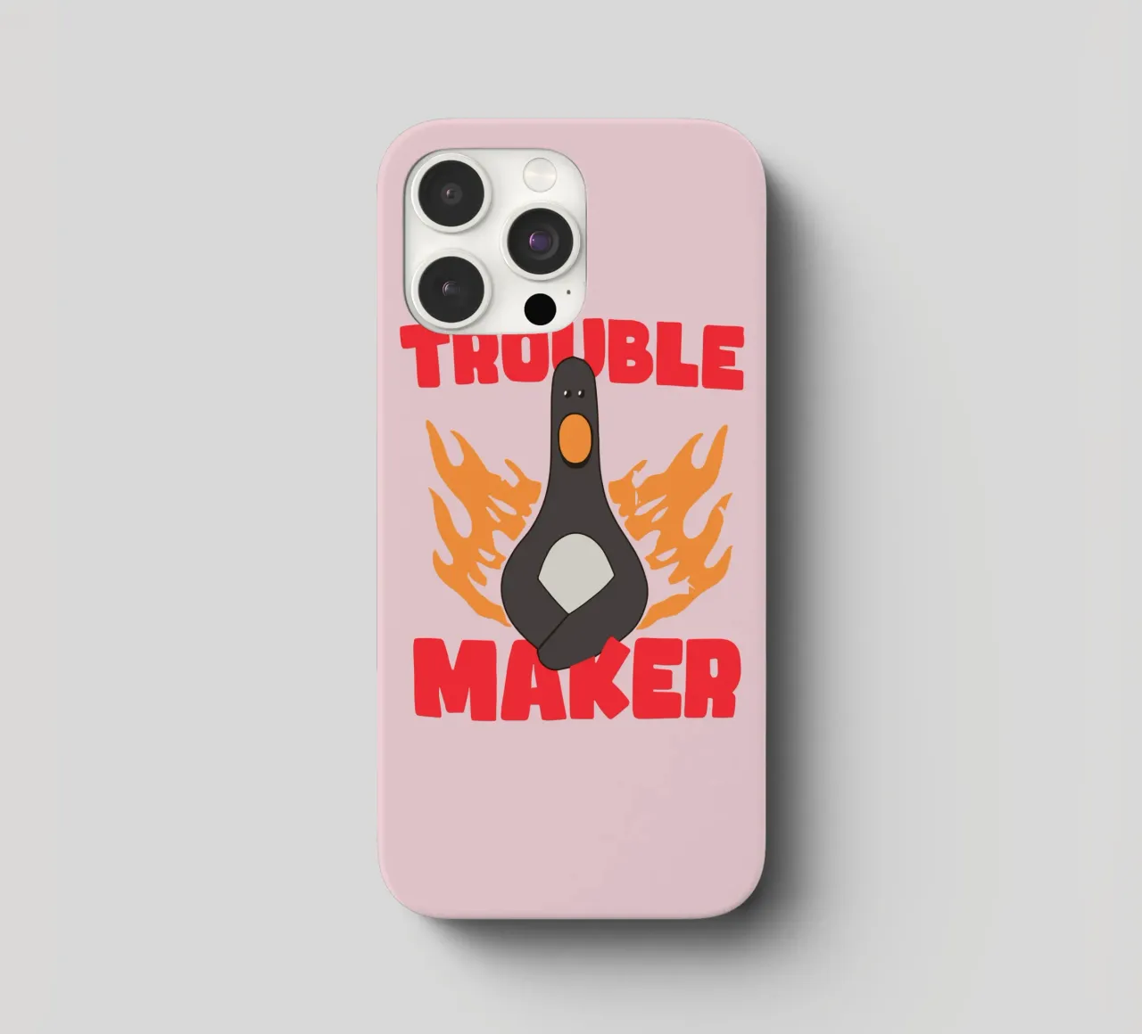 Feathers McGraw Trouble Maker cover iphone da vantobbin