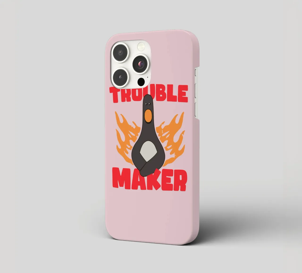 Feathers McGraw Trouble Maker cover iphone da vantobbin