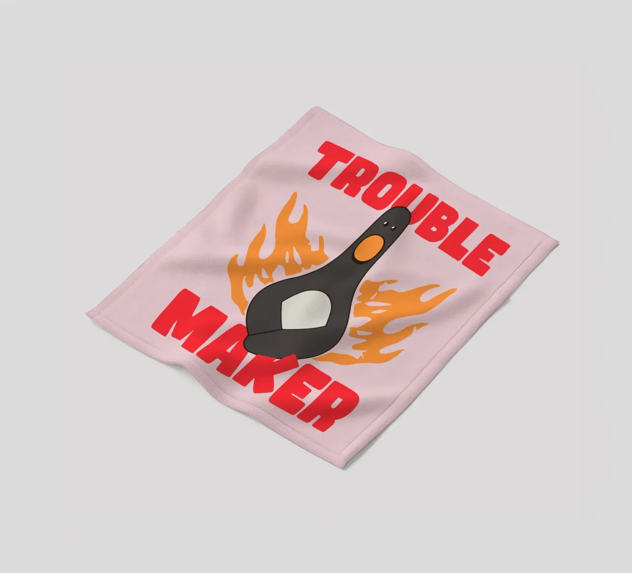 Feathers McGraw Trouble Maker coperta in pile da vantobbin