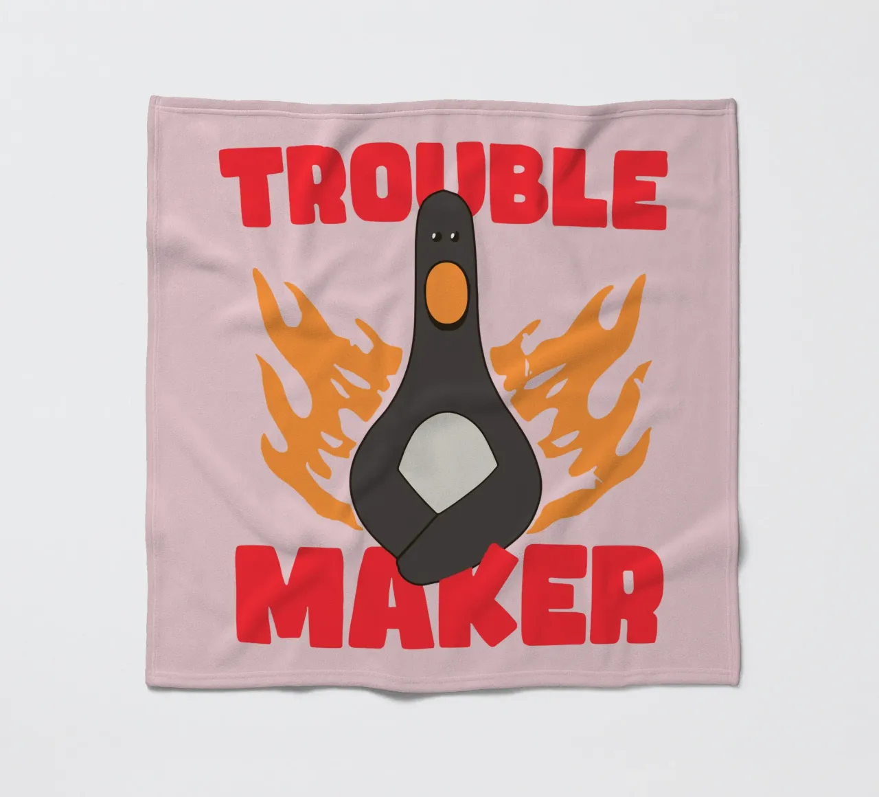 Feathers McGraw Trouble Maker coperta in pile da vantobbin