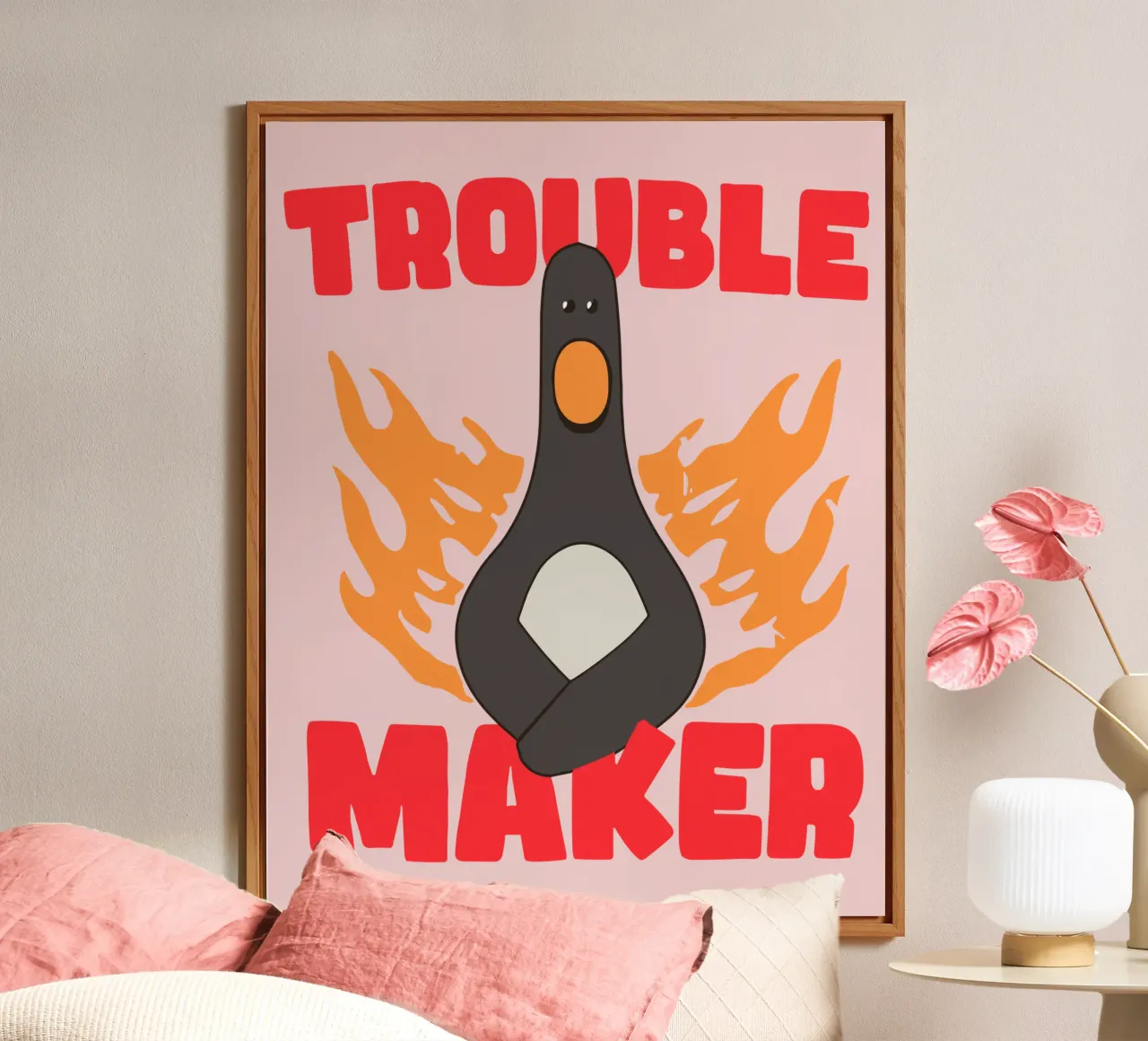 Feathers McGraw Trouble Maker pannello forex da vantobbin