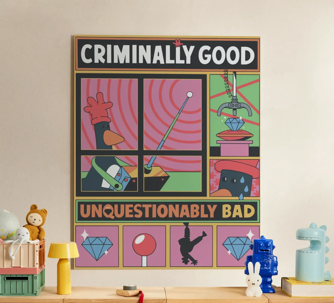 Feathers McGraw Unquestionably Bad metacrilato de vantobbin