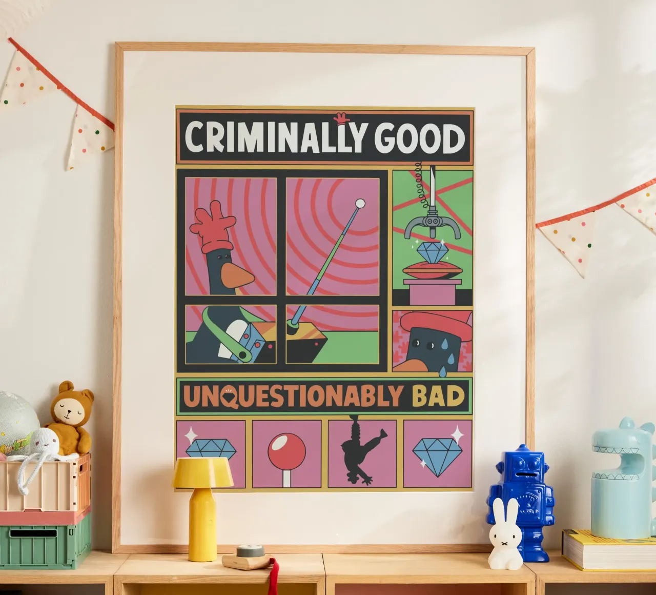 Feathers McGraw Unquestionably Bad poster da vantobbin