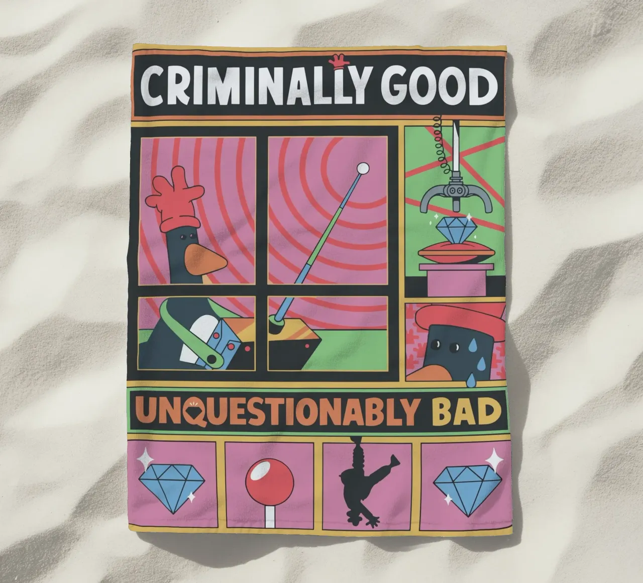 Feathers McGraw Unquestionably Bad telo mare da vantobbin