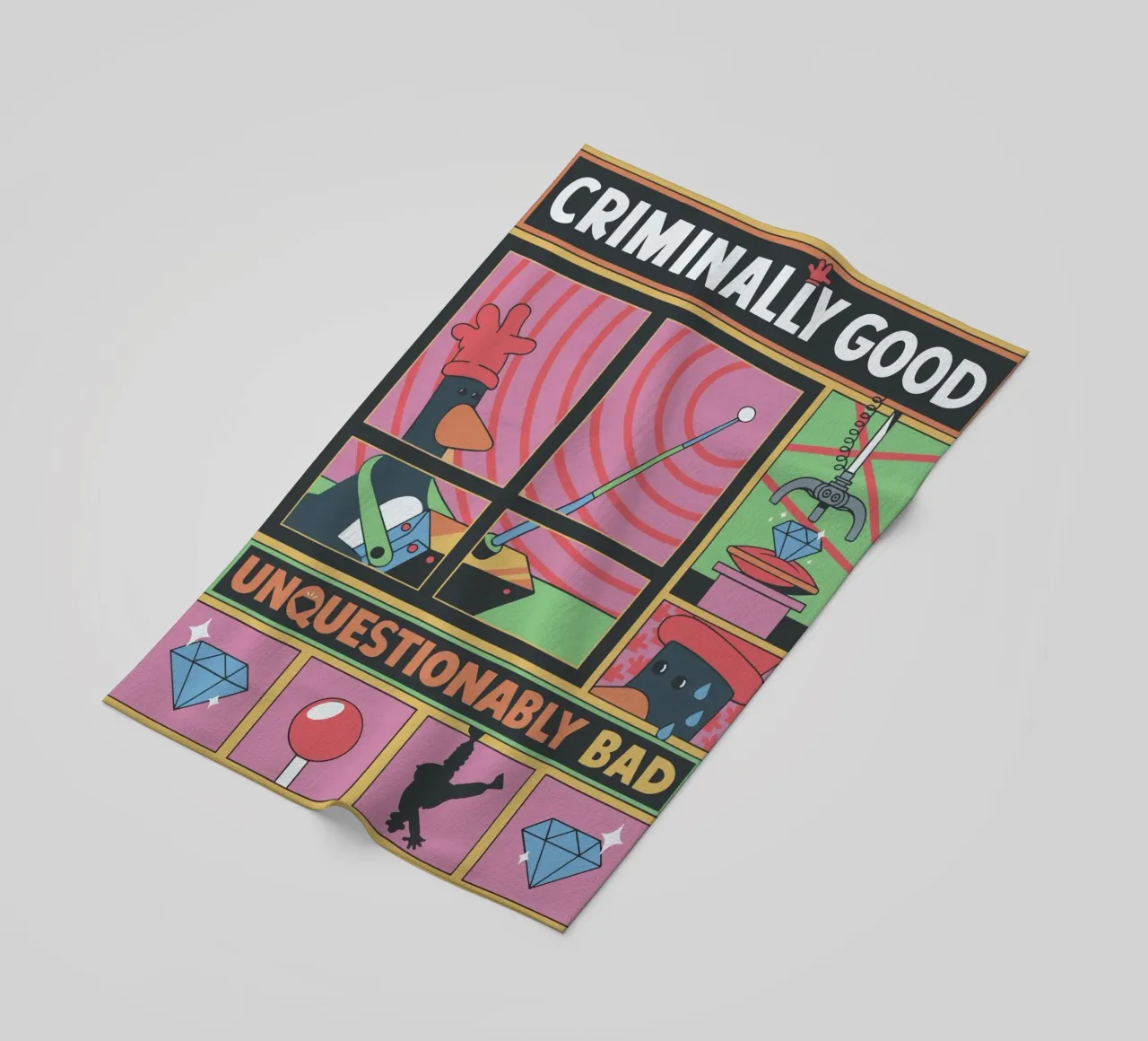 Feathers McGraw Unquestionably Bad telo mare da vantobbin