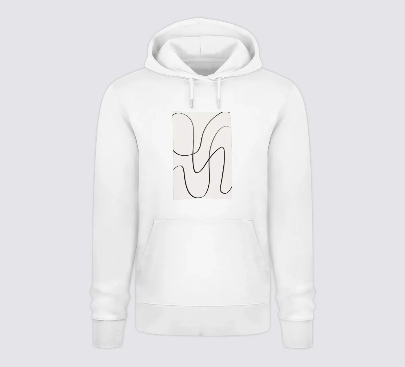 Scribble hoodie by Pure