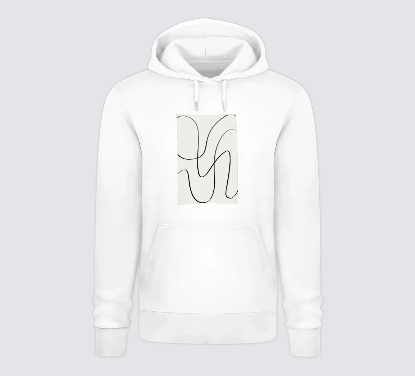 Scribble hoodie by Pure
