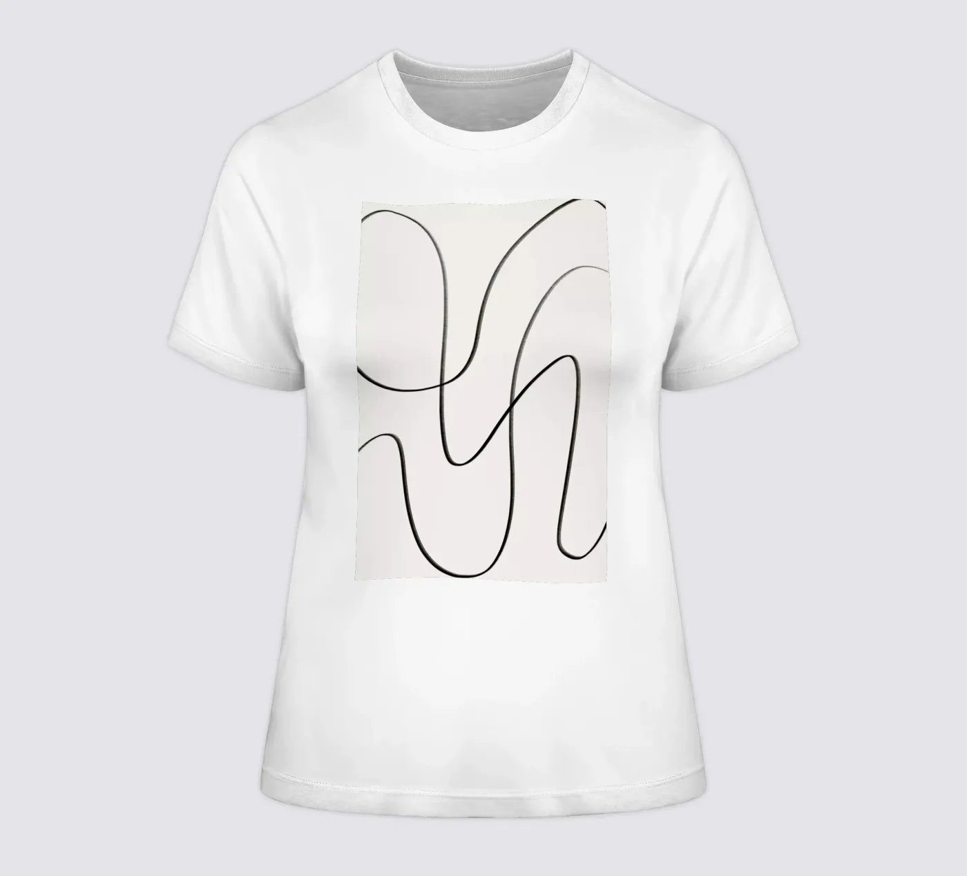 Scribble t-shirt da donna da Pure