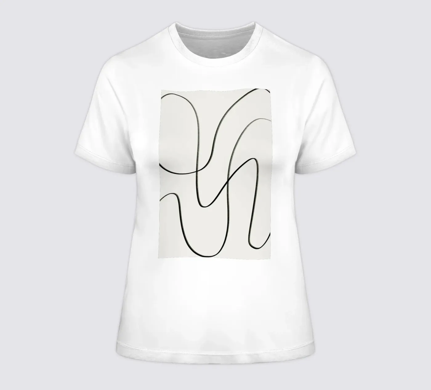 Scribble t-shirt da donna da Pure