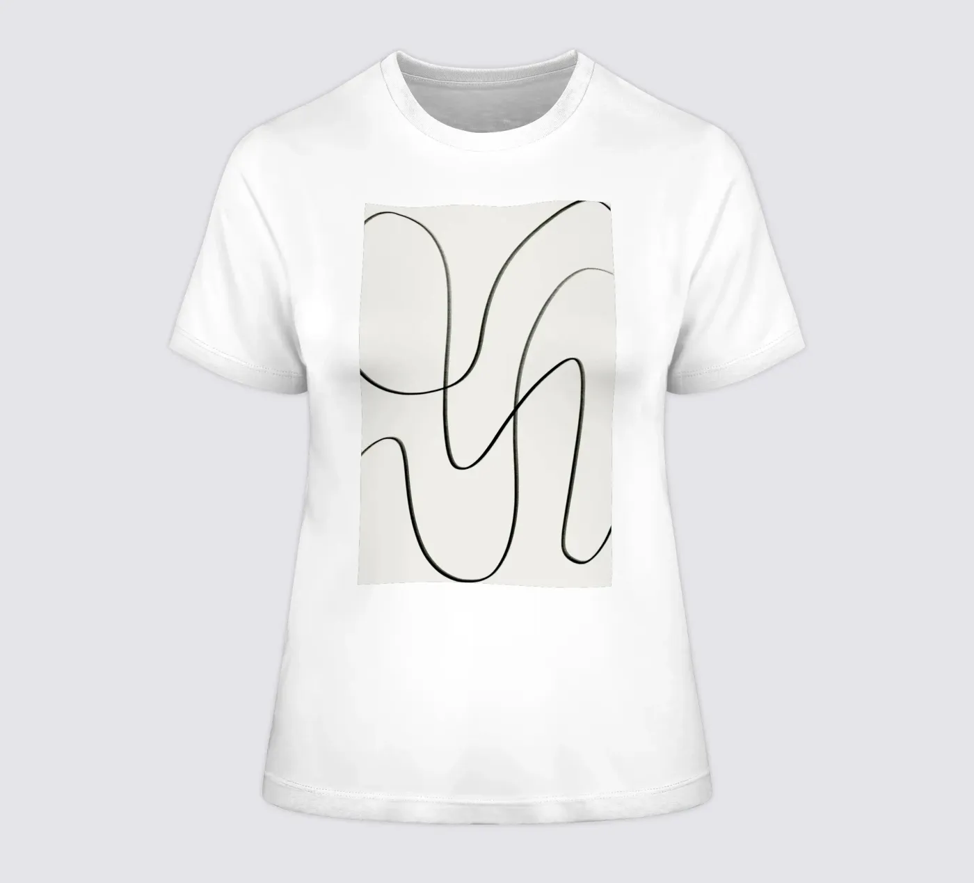 Scribble t-shirt da donna da Pure