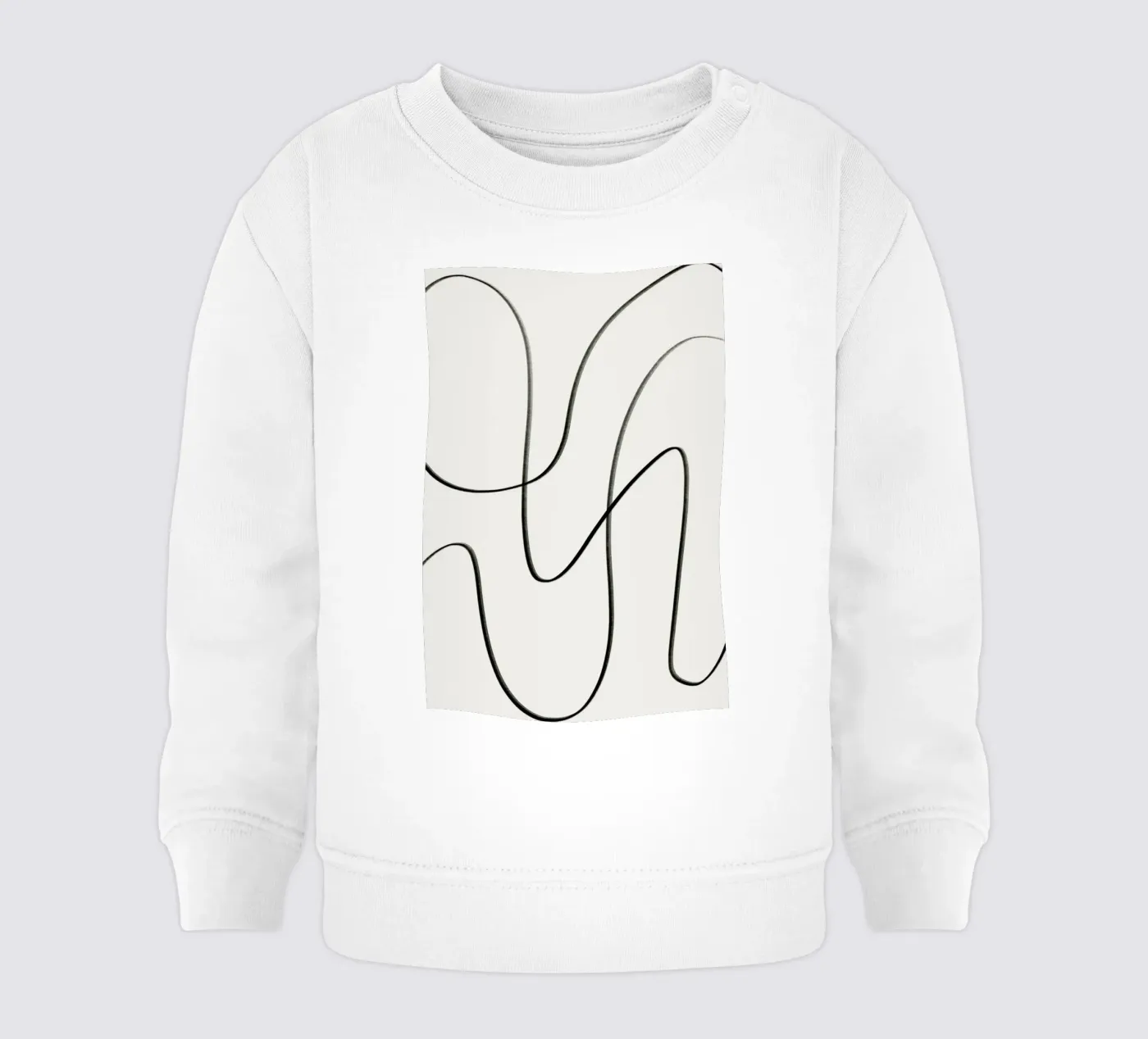 Scribble felpa neonato da Pure