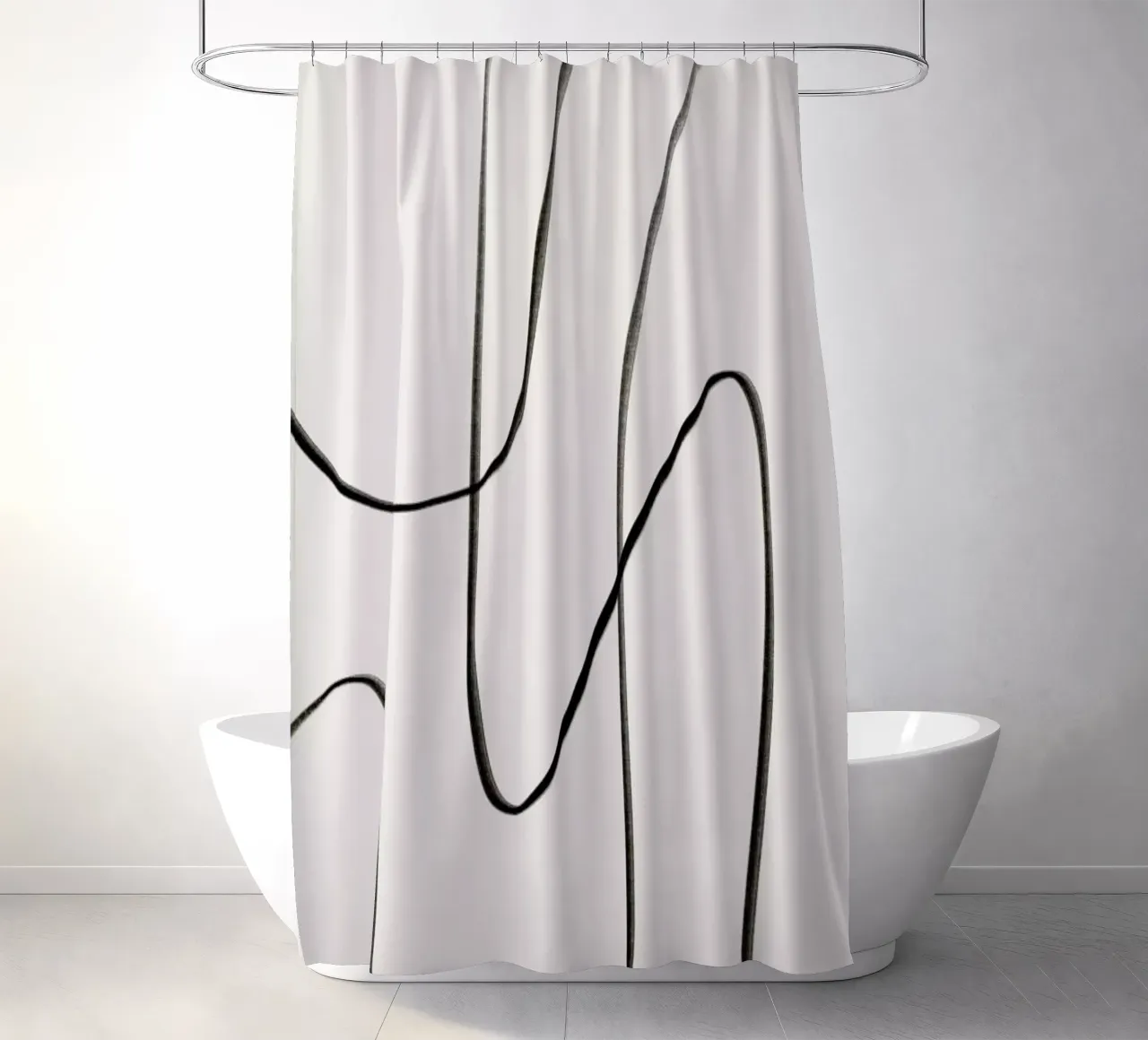 Scribble Duschvorhang von Pure