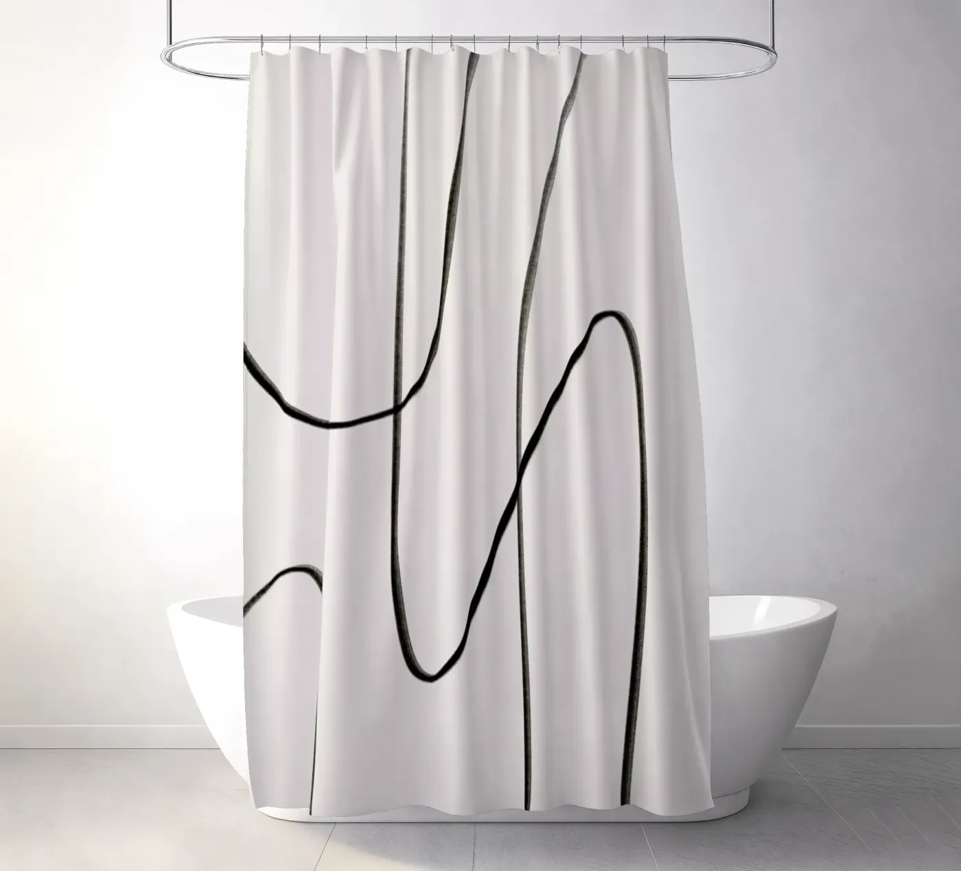 Scribble Duschvorhang von Pure