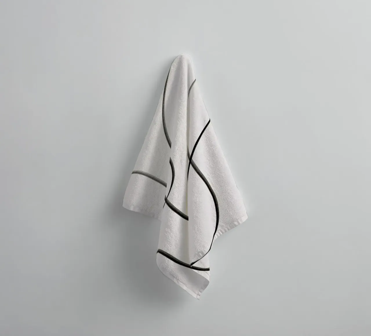 Scribble towel by Pure
